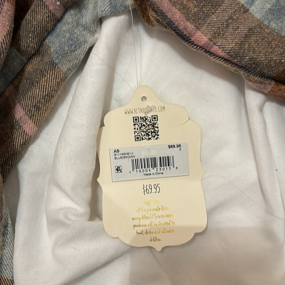 NWT Altard State Nashville Graphic Flannel - Picture 3 of 3